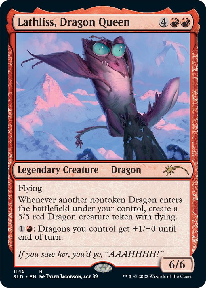 Lathliss, Dragon Queen (1145) [Secret Lair Drop Series] 1145