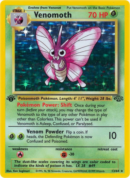 Venomoth (13) [Jungle] 13/64