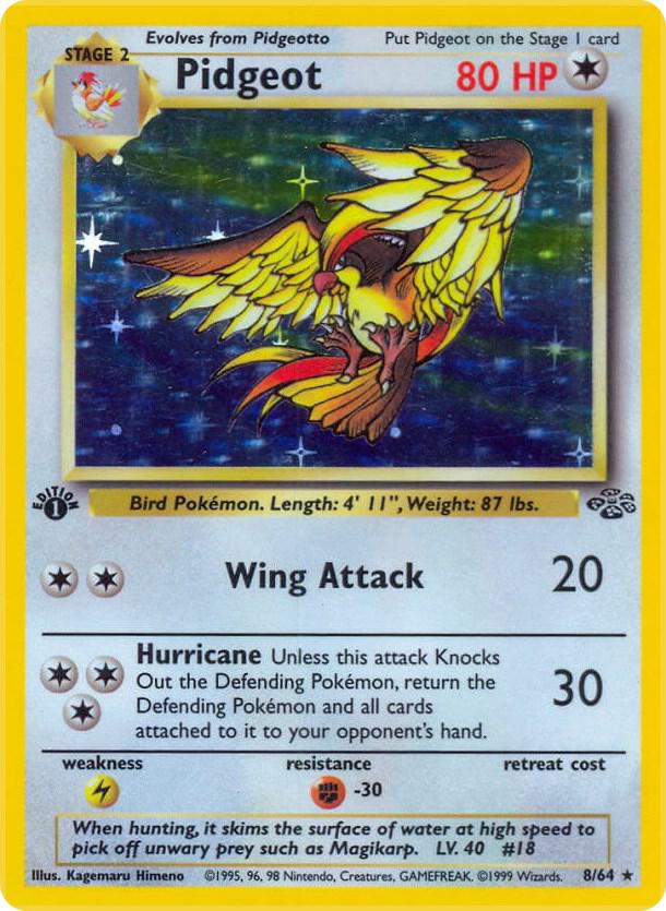 Pidgeot (8) [Jungle] 08/64