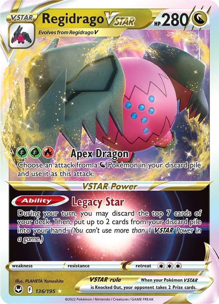 Regidrago VSTAR [SWSH12: Silver Tempest] 136/195
