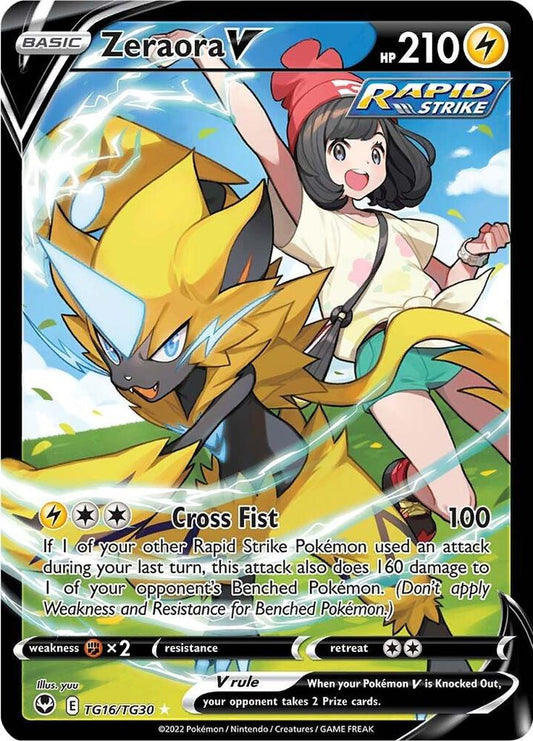 Zeraora V [SWSH12: Silver Tempest Trainer Gallery] TG16/TG30