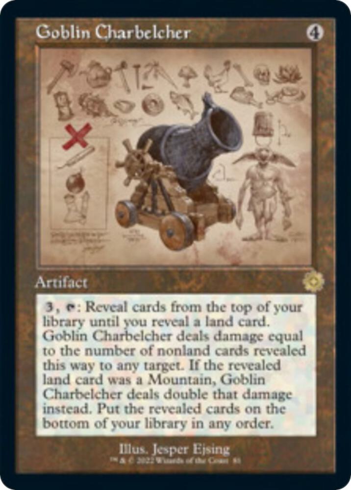 Goblin Charbelcher (Schematic) [The Brothers' War: Retro Frame Artifacts] 81