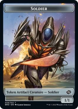 Soldier Token (008) [The Brothers' War] 8