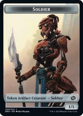 Soldier Token (009) [The Brothers' War] 9