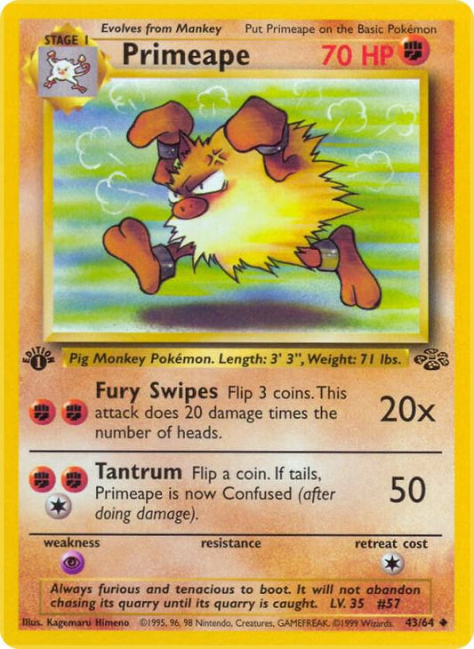 Primeape [Jungle] 43/64