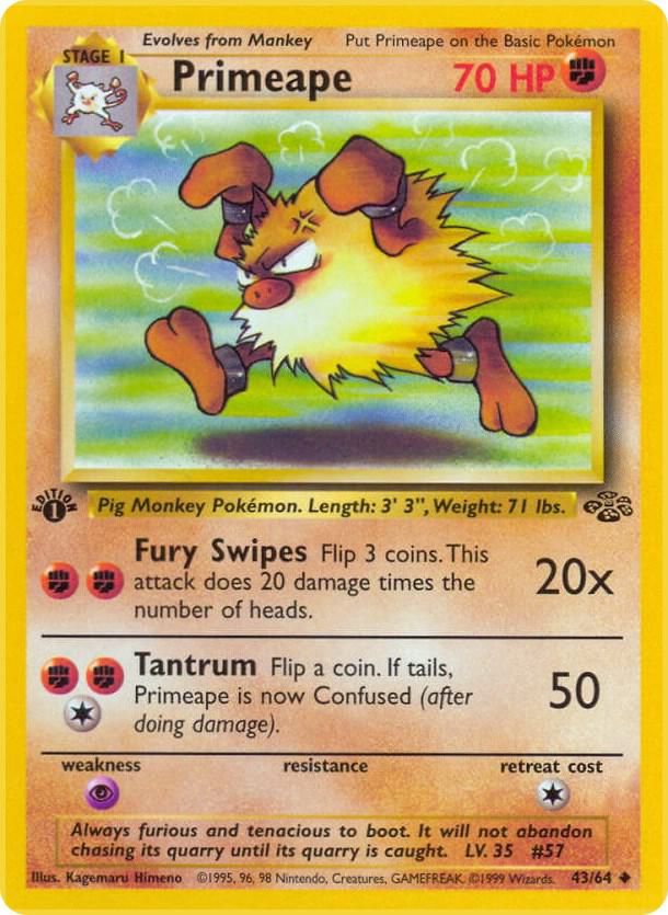 Primeape [Jungle] 43/64
