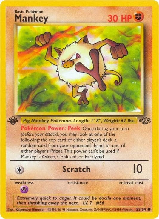 Mankey [Jungle] 55/64