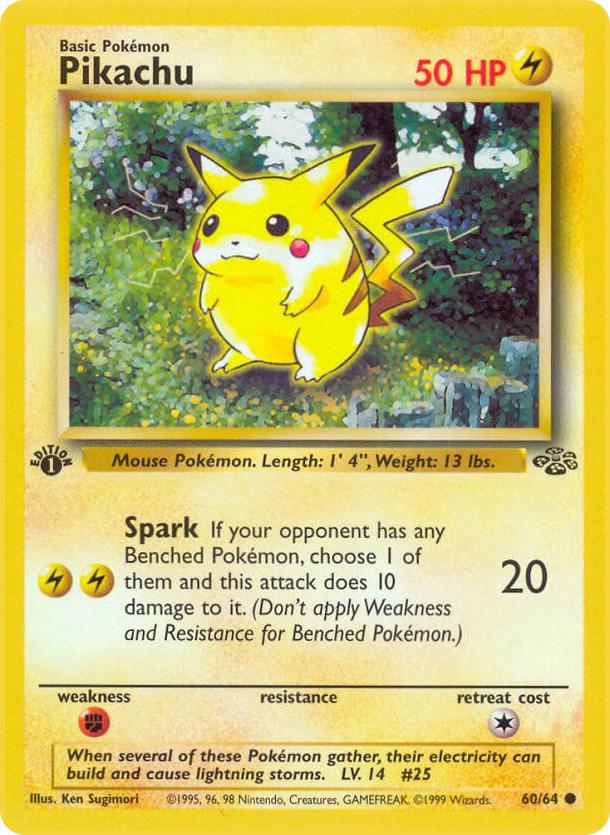 Pikachu [Jungle] 60/64