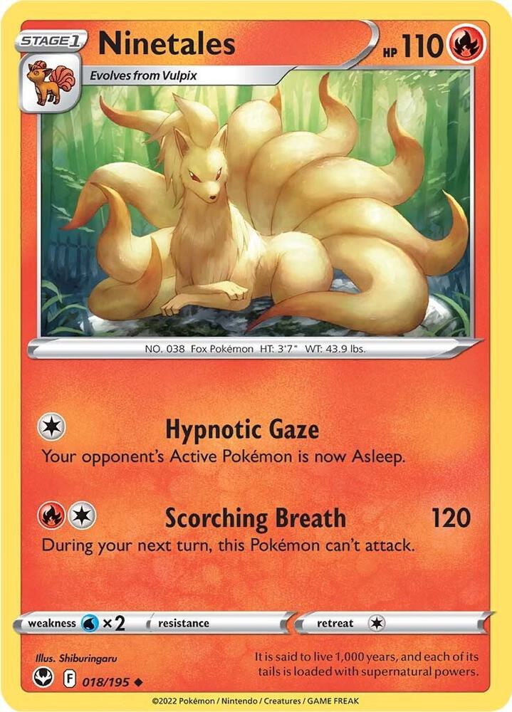 Ninetales [SWSH12: Silver Tempest] 018/195