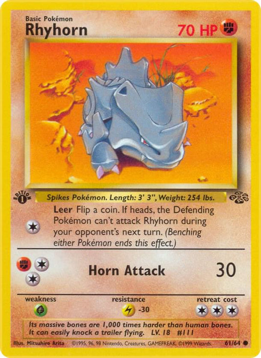 Rhyhorn [Jungle] 61/64