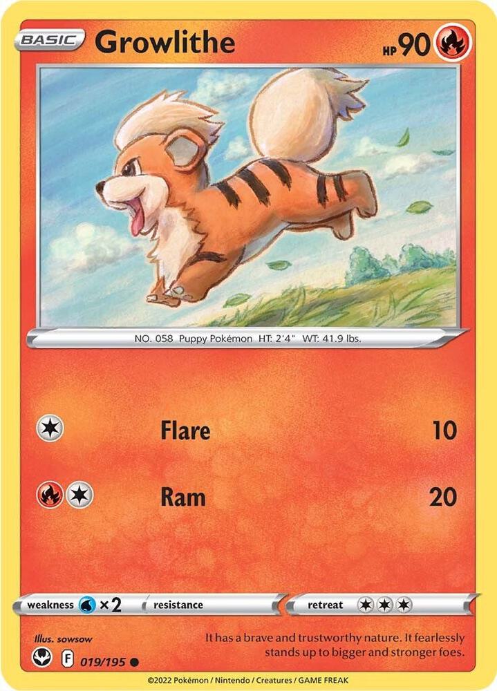 Growlithe [SWSH12: Silver Tempest] 019/195