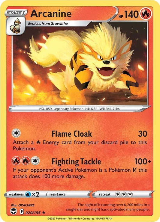 Arcanine [SWSH12: Silver Tempest] 020/195