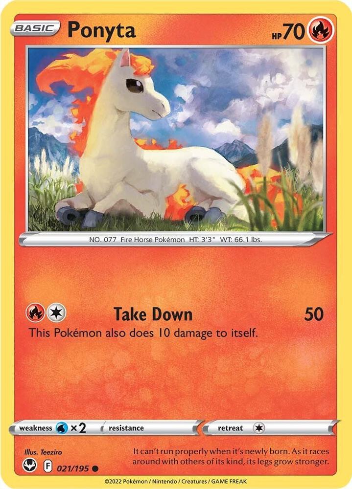 Ponyta [SWSH12: Silver Tempest] 021/195