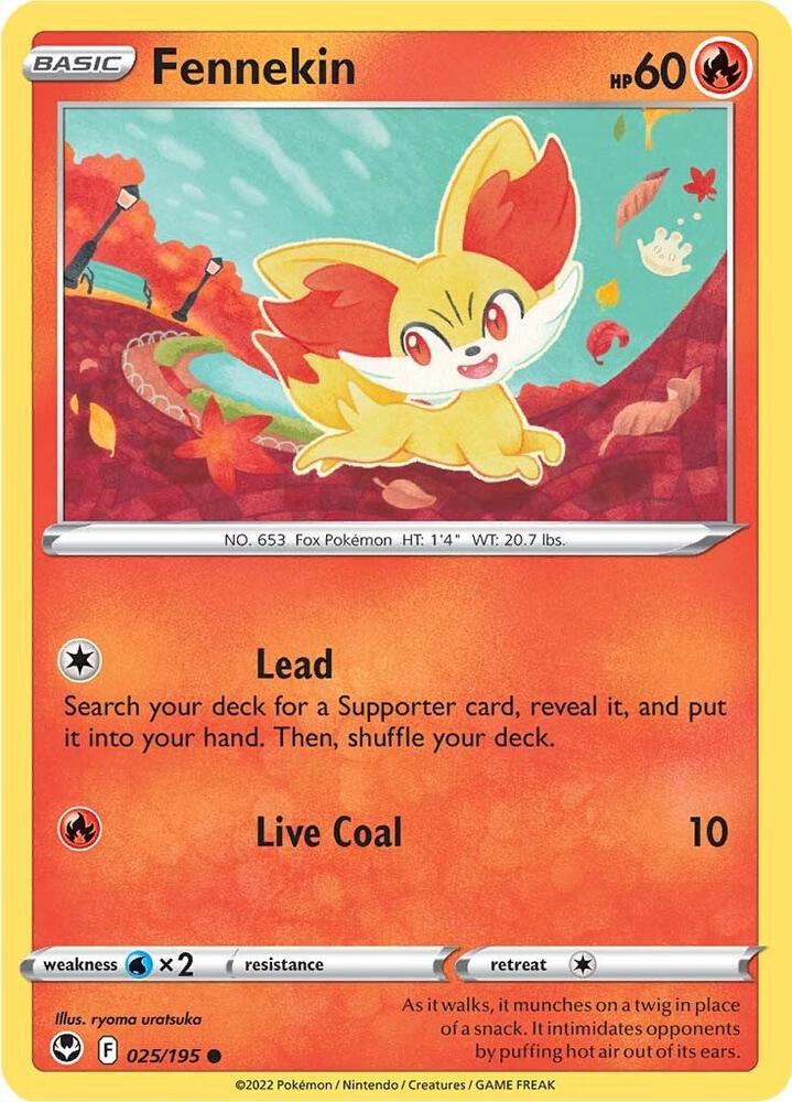 Fennekin [SWSH12: Silver Tempest] 025/195