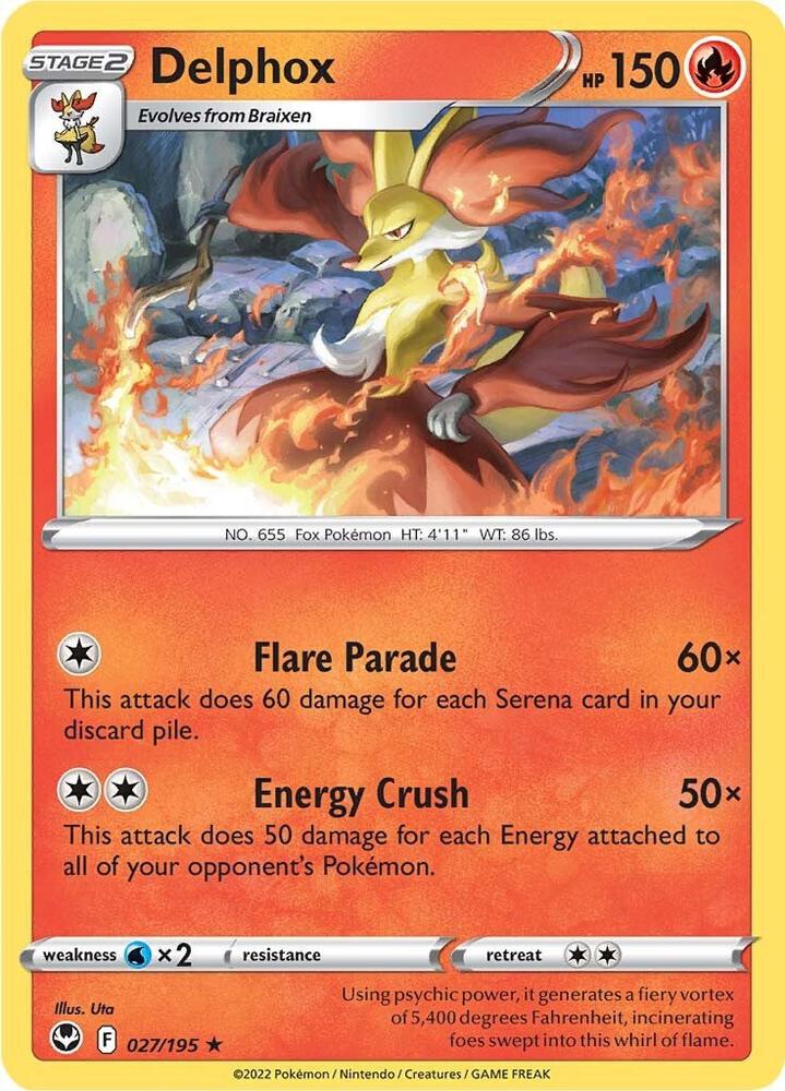 Delphox [SWSH12: Silver Tempest] 027/195