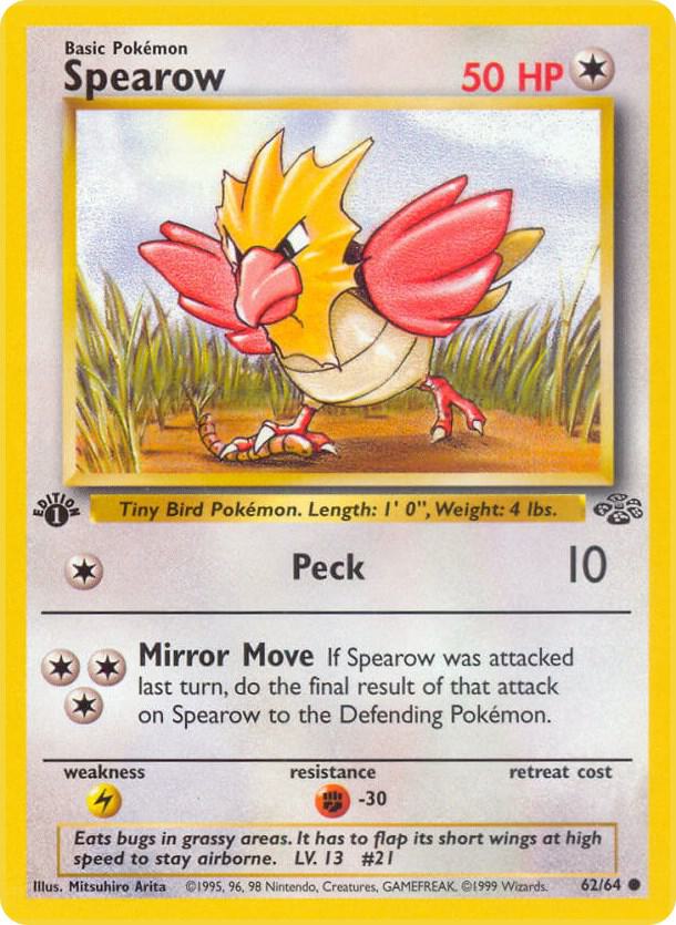Spearow [Jungle] 62/64
