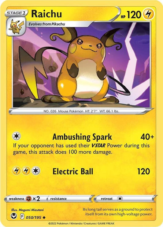 Raichu [SWSH12: Silver Tempest] 050/195