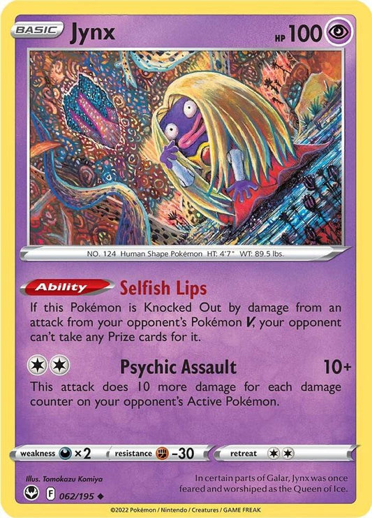 Jynx [SWSH12: Silver Tempest] 062/195