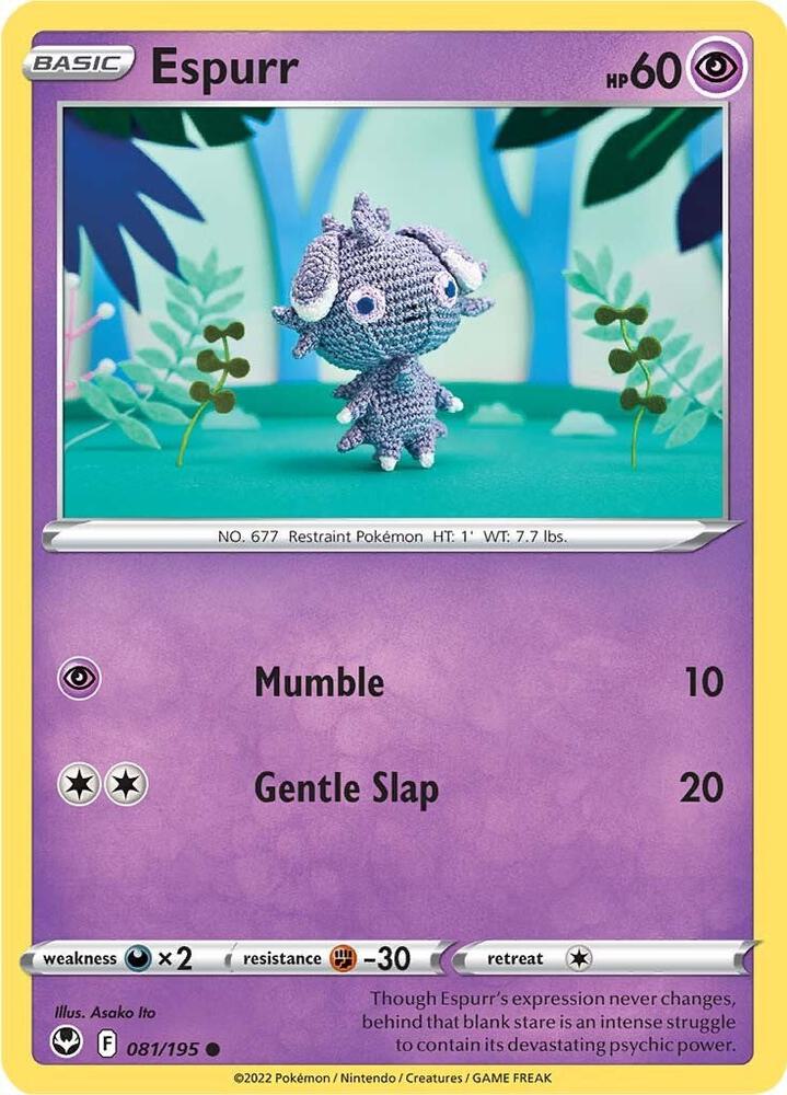 Espurr [SWSH12: Silver Tempest] 081/195