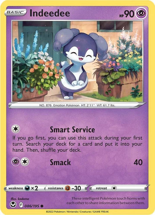 Indeedee [SWSH12: Silver Tempest] 086/195