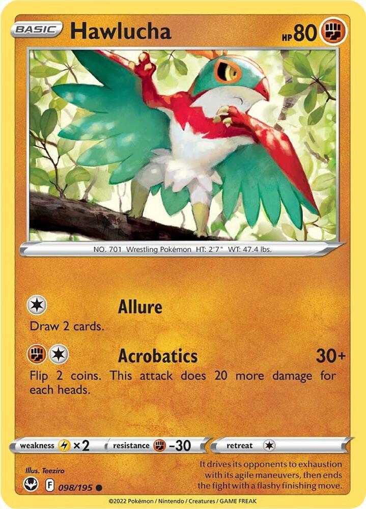 Hawlucha [SWSH12: Silver Tempest] 098/195