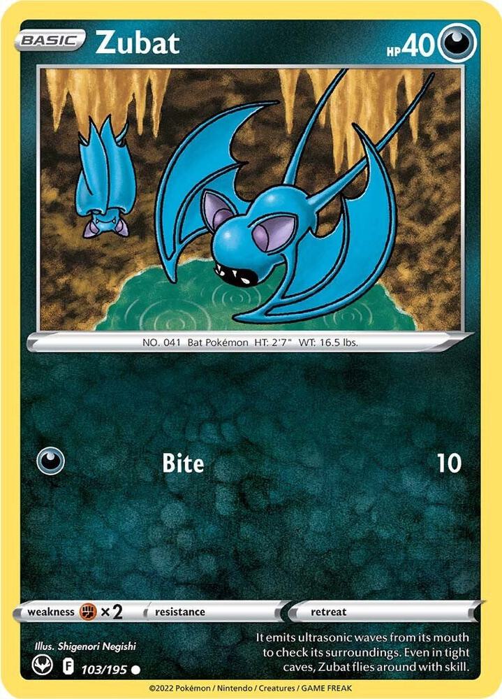 Zubat [SWSH12: Silver Tempest] 103/195