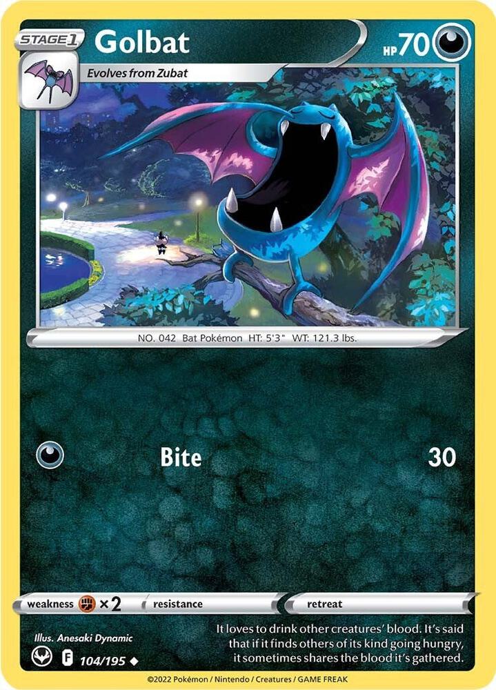 Golbat [SWSH12: Silver Tempest] 104/195