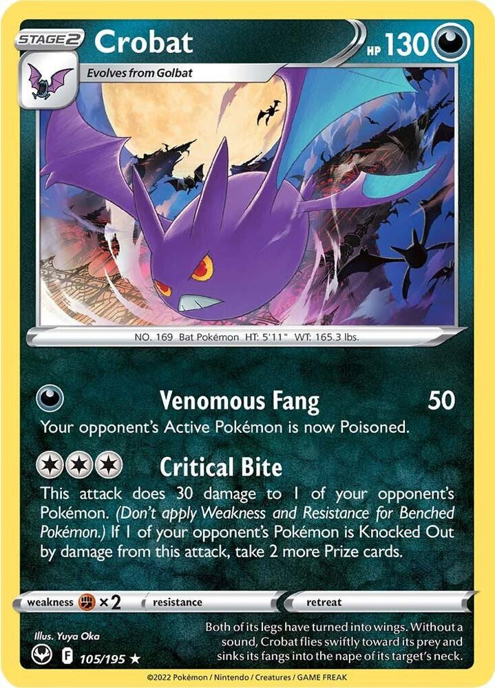 Crobat [SWSH12: Silver Tempest] 105/195