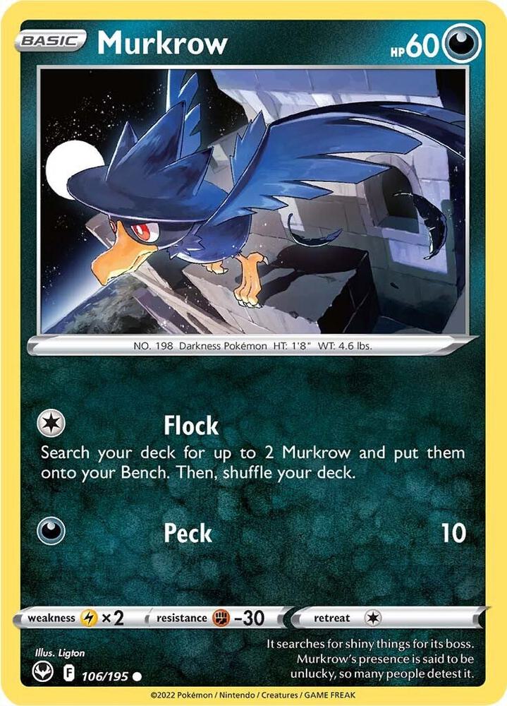 Murkrow [SWSH12: Silver Tempest] 106/195