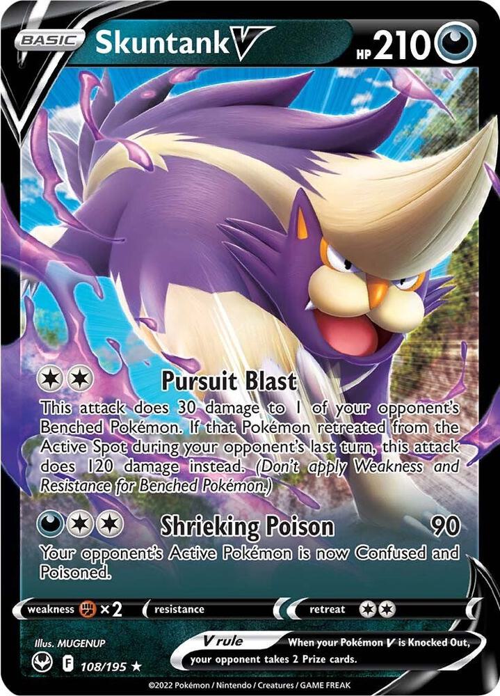 Skuntank V [SWSH12: Silver Tempest] 108/195