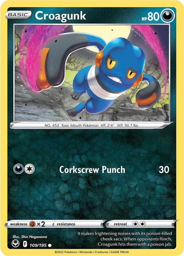 Croagunk [SWSH12: Silver Tempest] 109/195