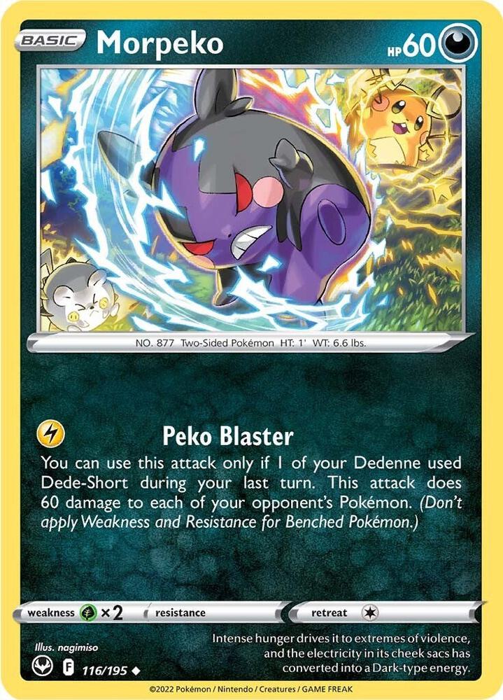 Morpeko [SWSH12: Silver Tempest] 116/195