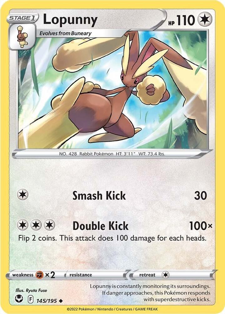 Lopunny [SWSH12: Silver Tempest] 145/195