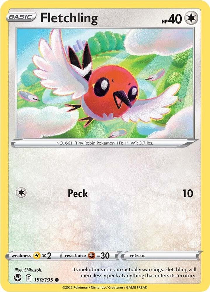 Fletchling [SWSH12: Silver Tempest] 150/195