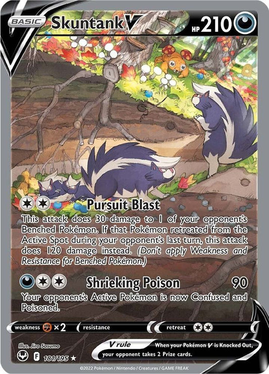 Skuntank V (Alternate Full Art) [SWSH12: Silver Tempest] 181/195