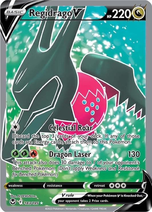 Regidrago V (Full Art) [SWSH12: Silver Tempest] 183/195