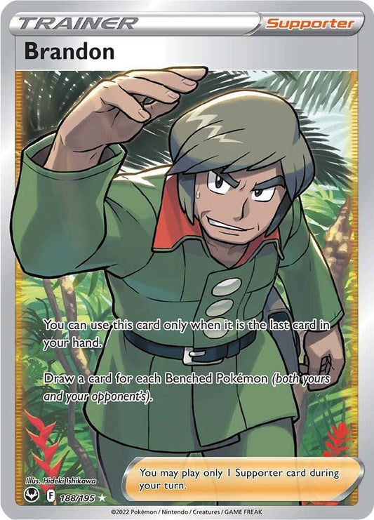 Brandon (Full Art) [SWSH12: Silver Tempest] 188/195