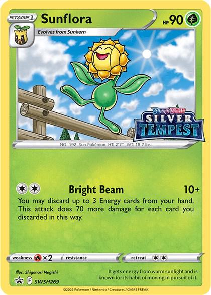 Sunflora - SWSH269 (Prerelease) [SWSH: Sword & Shield Promo Cards] SWSH269