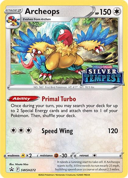 Archeops - SWSH272 (Prerelease) [SWSH: Sword & Shield Promo Cards] SWSH272