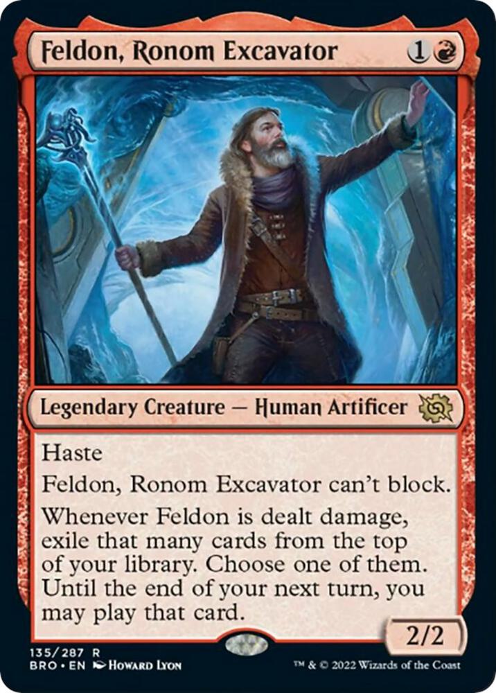Feldon, Ronom Excavator [The Brothers' War] 135