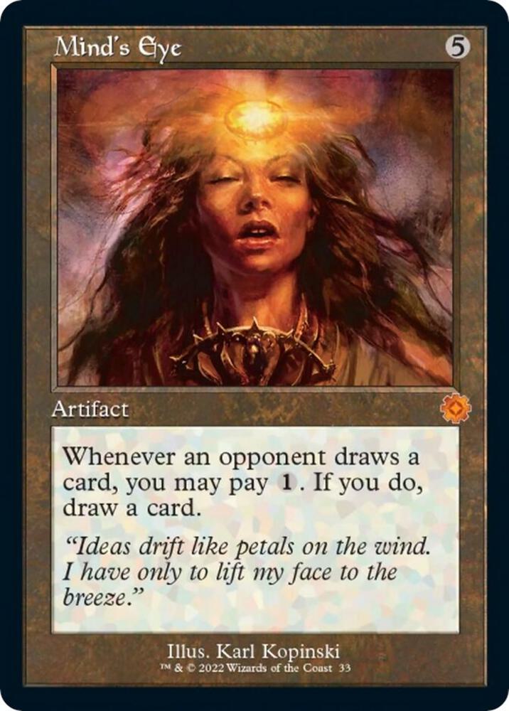 Mind's Eye [The Brothers' War: Retro Frame Artifacts] 33