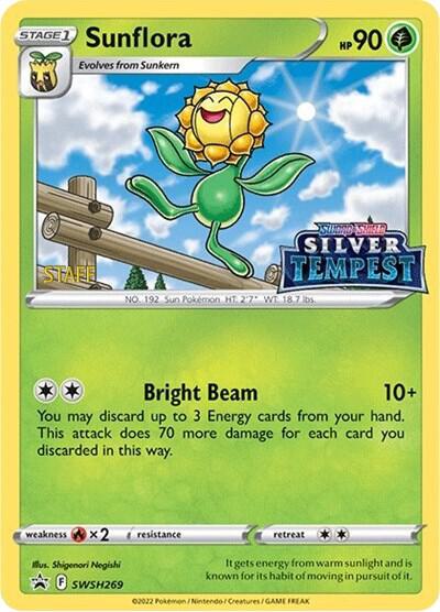 Sunflora - SWSH269 (Prerelease) [STAFF] [SWSH: Sword & Shield Promo Cards] SWSH269
