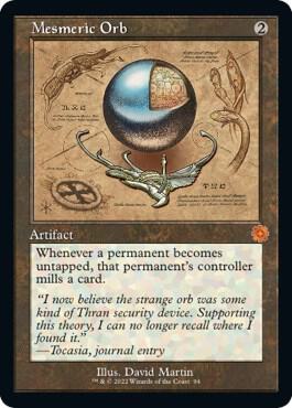 Mesmeric Orb (Schematic) [The Brothers' War: Retro Frame Artifacts] 94