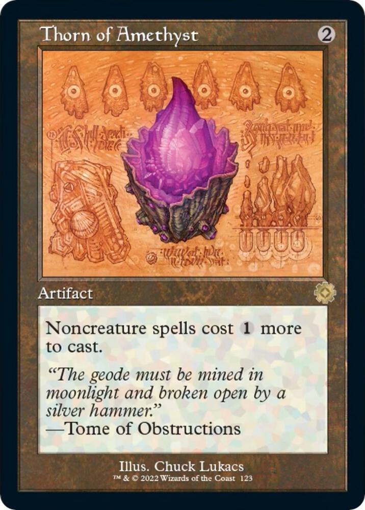 Thorn of Amethyst (Schematic) [The Brothers' War: Retro Frame Artifacts] 123