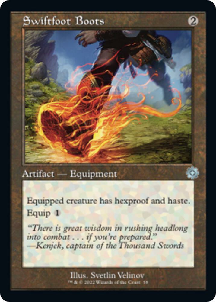 Swiftfoot Boots [The Brothers' War: Retro Frame Artifacts] 58