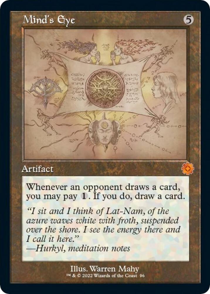 Mind's Eye (Schematic) [The Brothers' War: Retro Frame Artifacts] 96