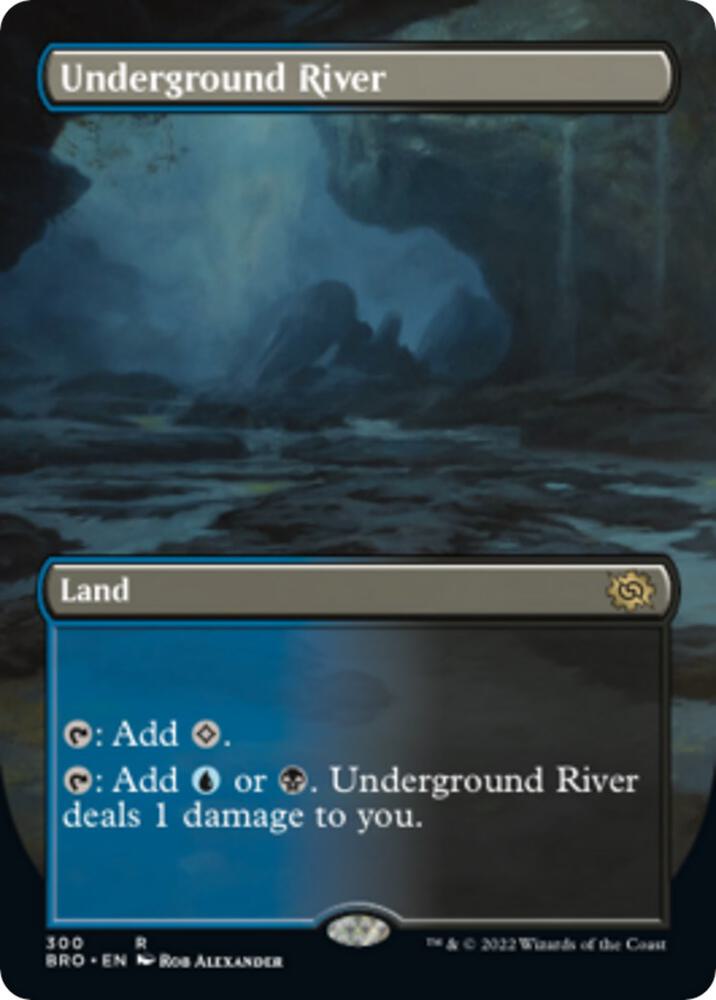 Underground River (Borderless) [The Brothers' War] 300