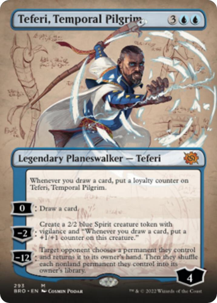 Teferi, Temporal Pilgrim (Borderless) [The Brothers' War] 293