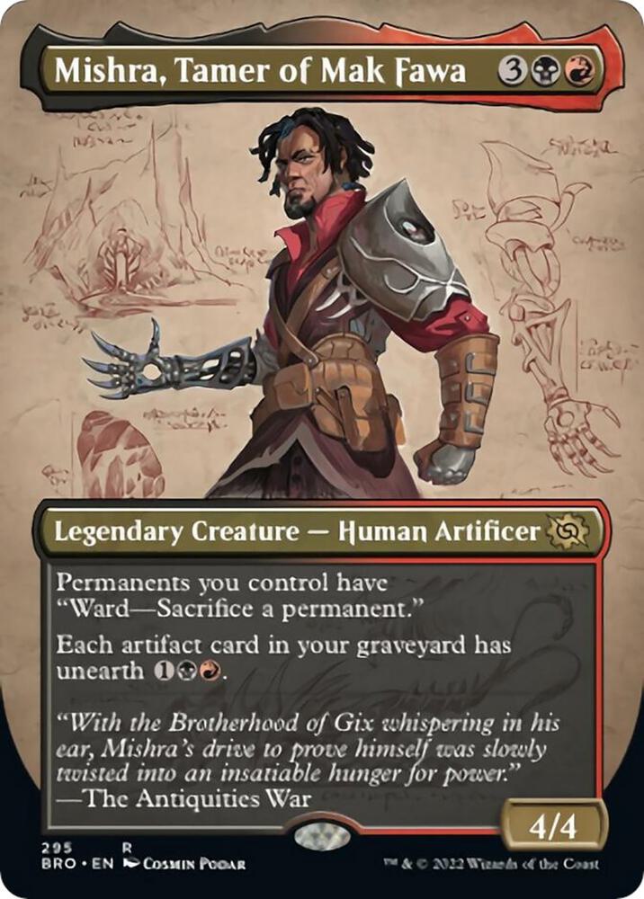 Mishra, Tamer of Mak Fawa (Borderless) [The Brothers' War] 295