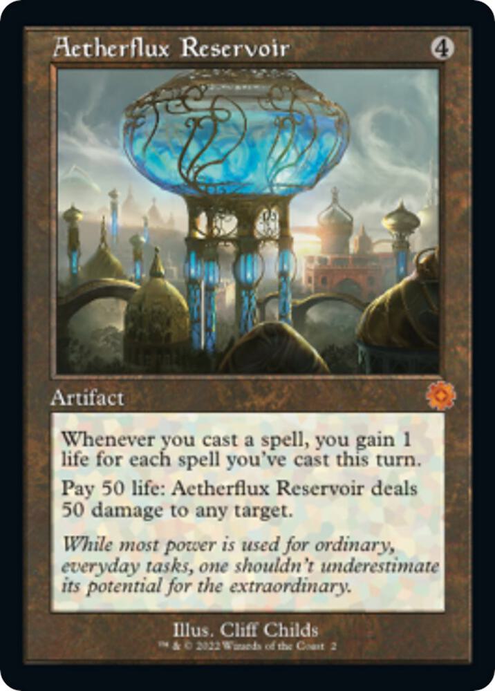 Aetherflux Reservoir [The Brothers' War: Retro Frame Artifacts] 2